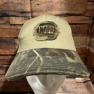 NAPA Camouflage Embroidered Hat Cap Adjustable Strap Prince of Wales Island AK